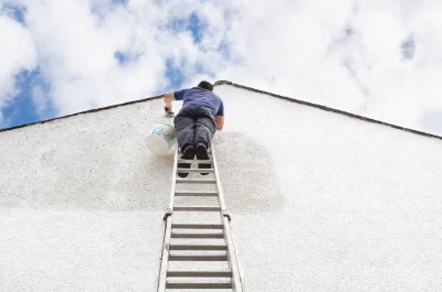 Peinture extérieure à la Horgne — façades et ravalement